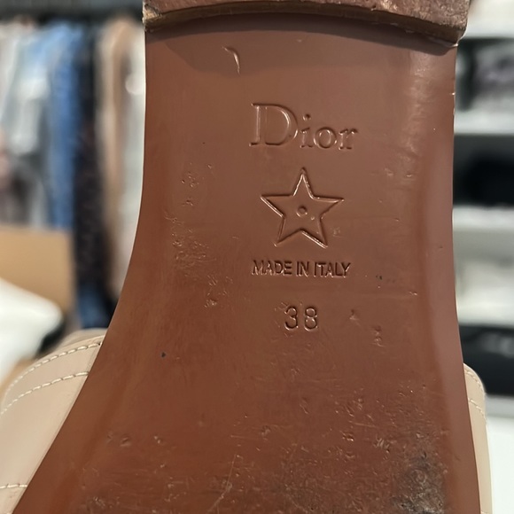 DIOR 30 MONTAIGNE SLIDE Nude Calfskin - Picture 8 of 8